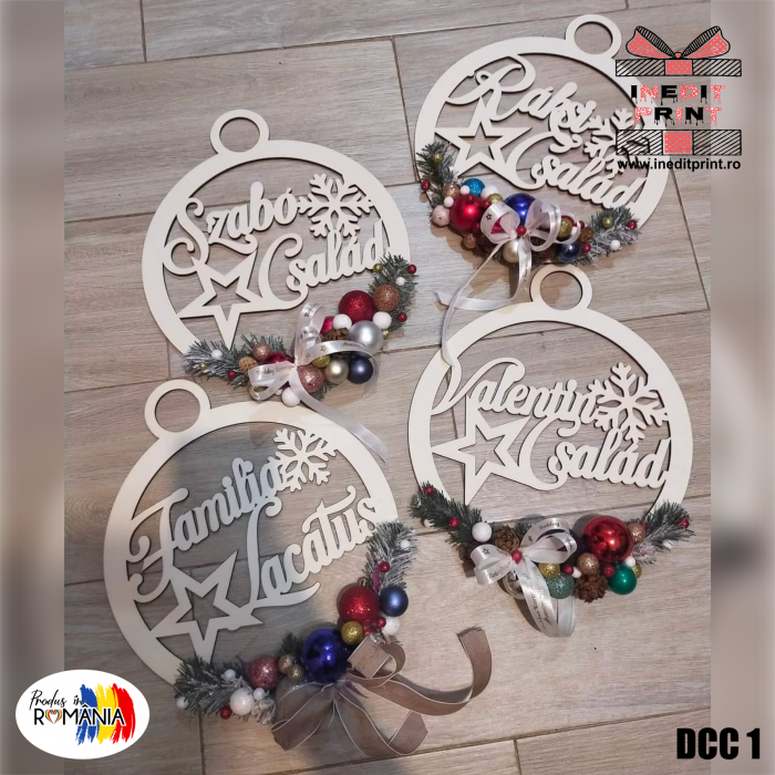 Coroniță Crăciun Personalizată CCP1 [4]