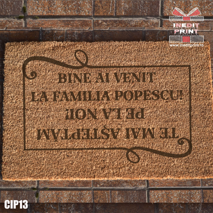 Covoraș intrare personalizat  Bine ai venit! CIP13 [2]