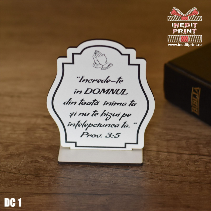 Decorațiune Verset Proverbe 3:5 DC1 [4]