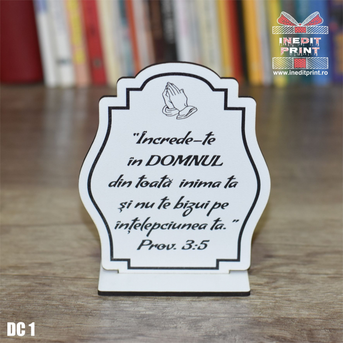 Decorațiune Verset Proverbe 3:5 DC1 [3]