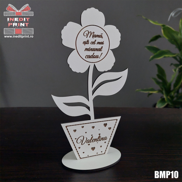 Decorațiune personalizată ”Floare de 8 Martie” BMP10 [2]
