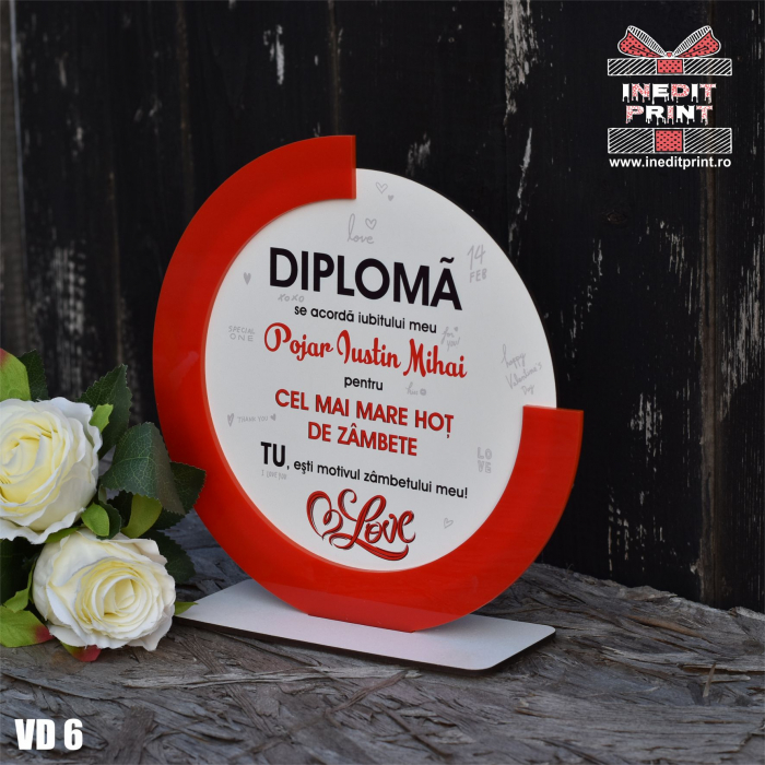 Diploma personalizata Hot de zambete VD6 [3]