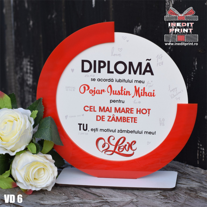 Diploma personalizata Hot de zambete VD6 [4]