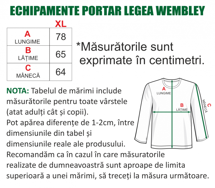 Echipament portar adulți WEMBLEY EFP15 [4]