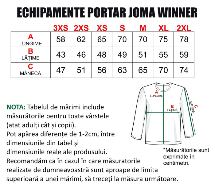 Echipament portar copii si adulti WINNER GK JOMA - EFP25 [4]