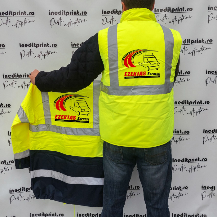 Geacă 4 în 1 personalizată reflectorizantă BI ROAD GPR6 [4]