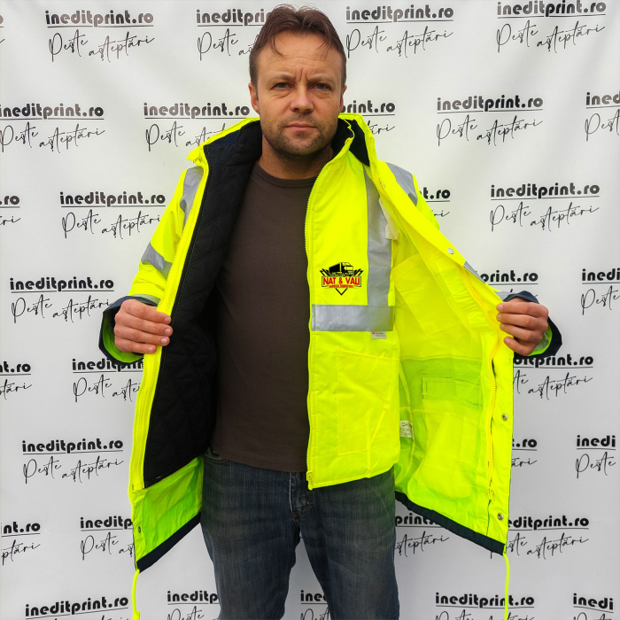 Geacă 4 în 1 personalizată reflectorizantă BI ROAD GPR6 [2]