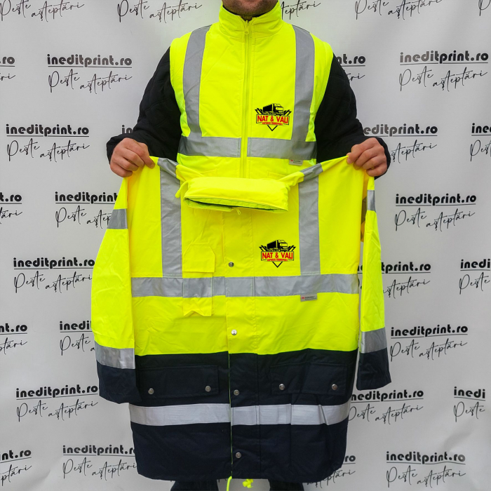 Geacă 4 în 1 personalizată reflectorizantă BI ROAD GPR6 [3]