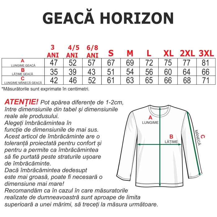 Geaca personalizata  Horizon Copii si Adulti GPH1 [7]