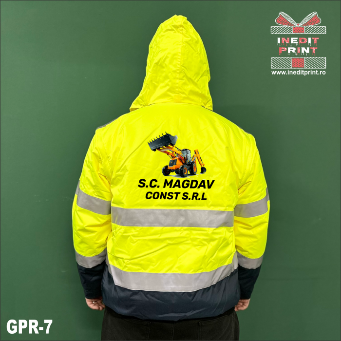 Geacă personalizată reflectorizantă 2 in 1 GPR7 [2]
