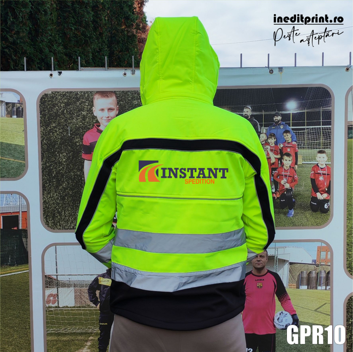 Geaca softshell cu insertii fluorescente GR10 [3]