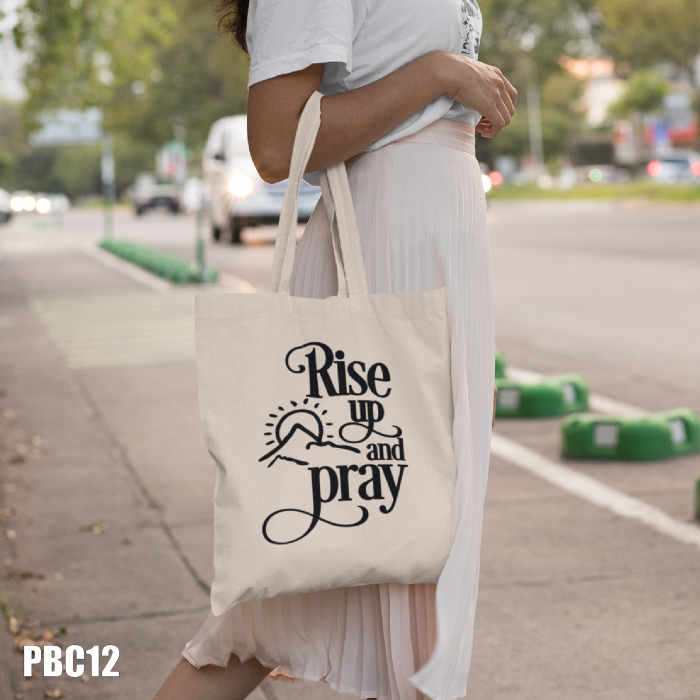 Geanta tip sacosa Rise up and Pray PBC12 [1]