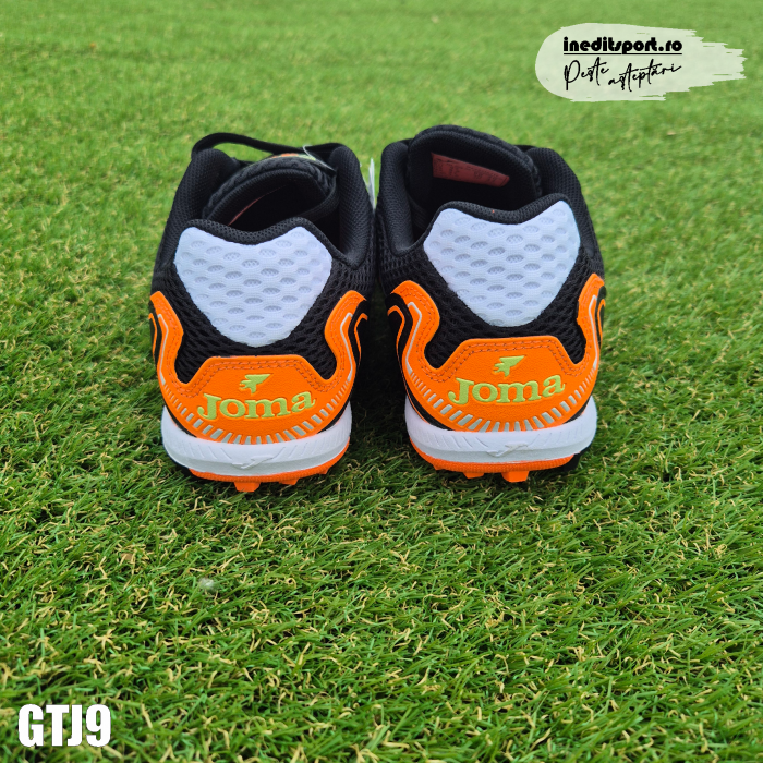 Ghete Fotbal Joma Black Orange Turf - GTJ9 [4]