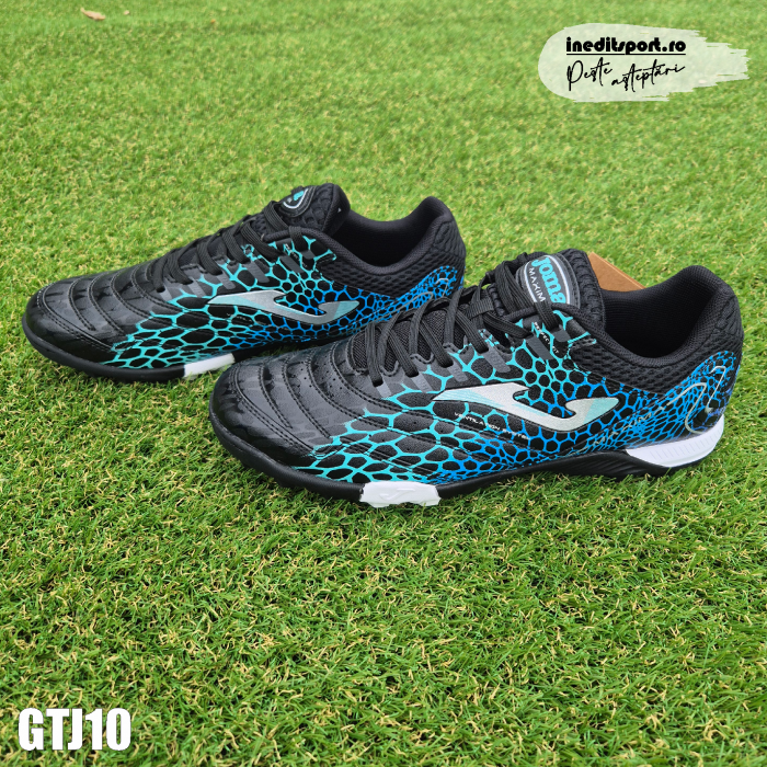 Ghete Fotbal Joma Black Turquoise Turf - GTJ10 [3]