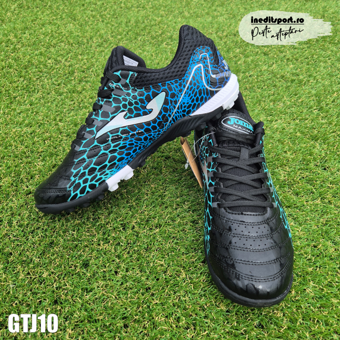 Ghete Fotbal Joma Black Turquoise Turf - GTJ10 [1]