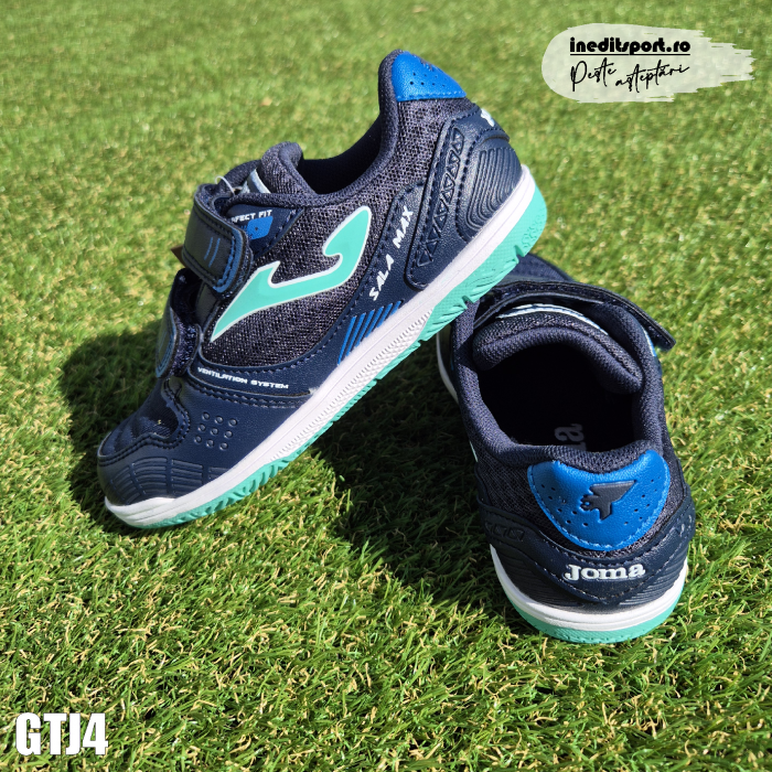 Ghete Fotbal Joma Sala JR Navy Indoor - GTJ4 [4]
