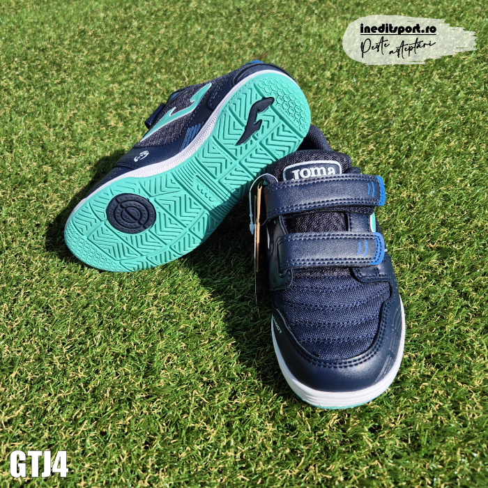Ghete Fotbal Joma Sala JR Navy Indoor - GTJ4 [2]
