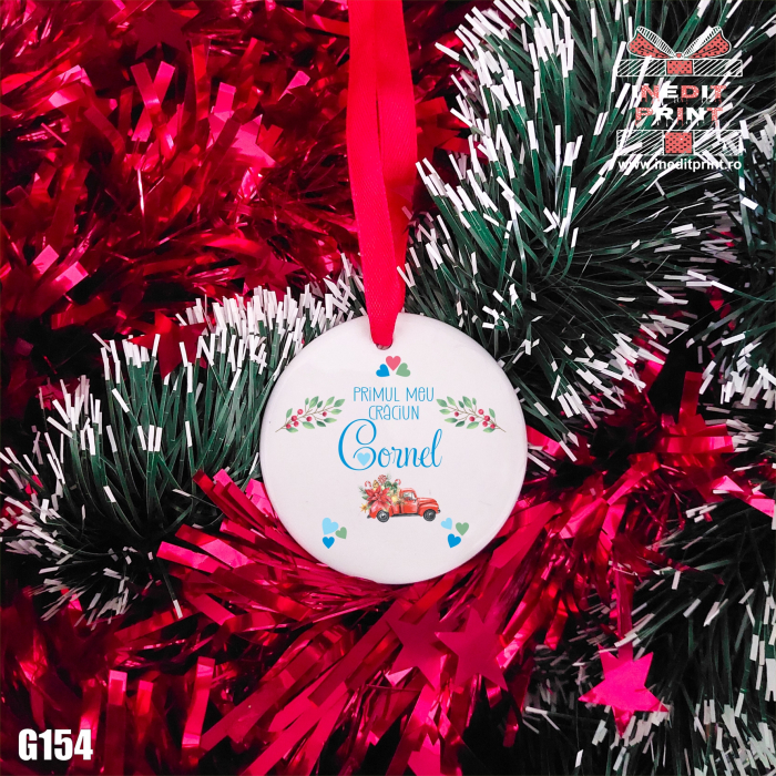 Glob personalizat ceramic Christmas G154 [2]