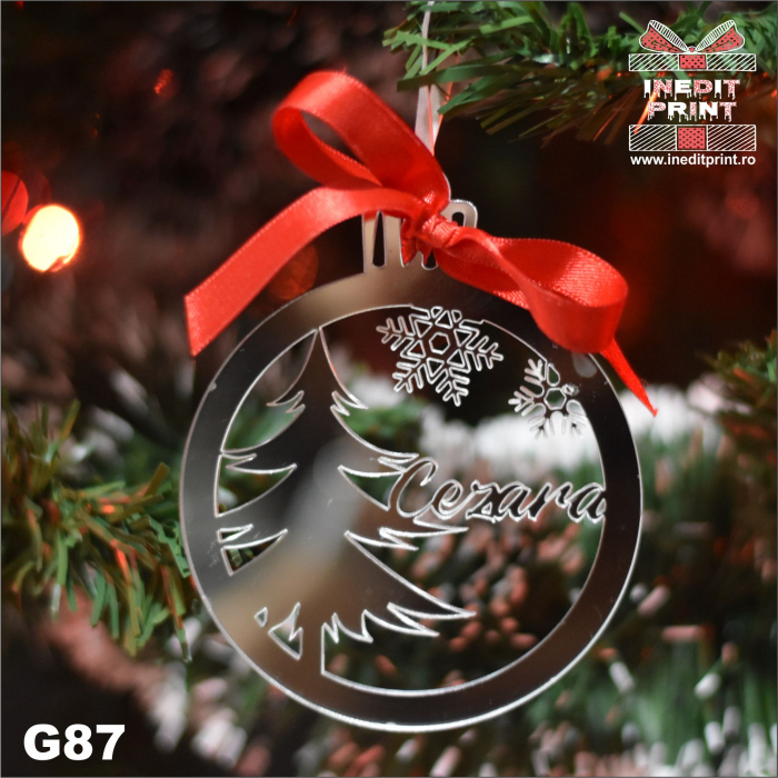 Glob personalizat cu nume MIRROR G87 [4]
