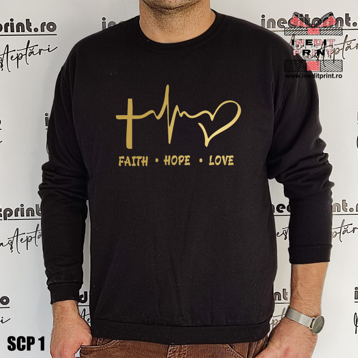 Sweatshirt Faith Hope Love SCP1 [4]
