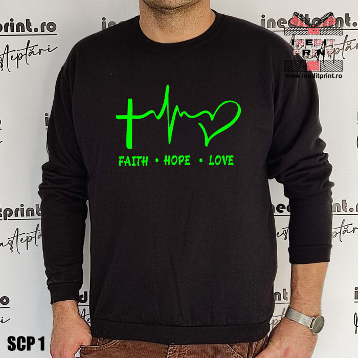 Sweatshirt Faith Hope Love SCP1 [2]