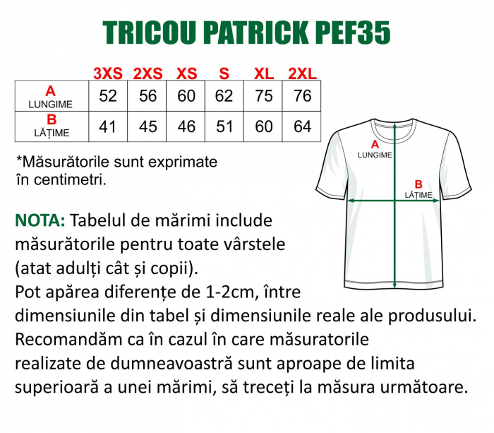 Kit echipament fotbal copii Patrick PEF35 [4]