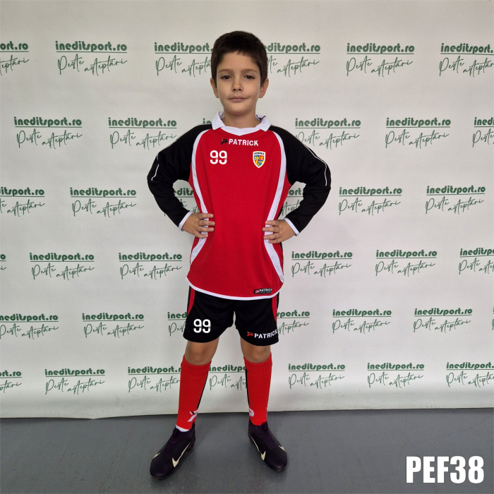 Kit echipament fotbal maneca lunga copii Patrick PEF38 [2]