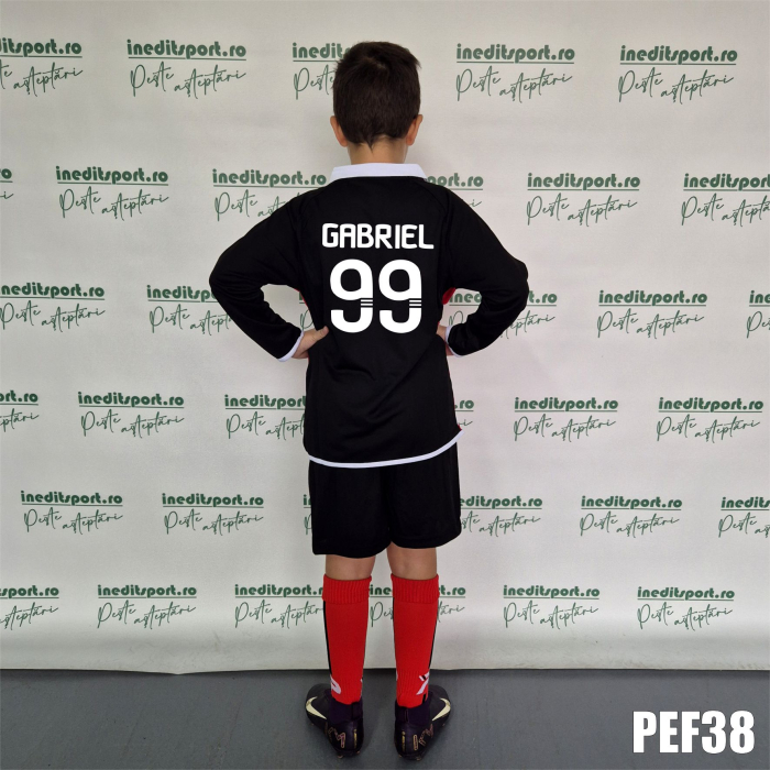 Kit echipament fotbal maneca lunga copii Patrick PEF38 [3]