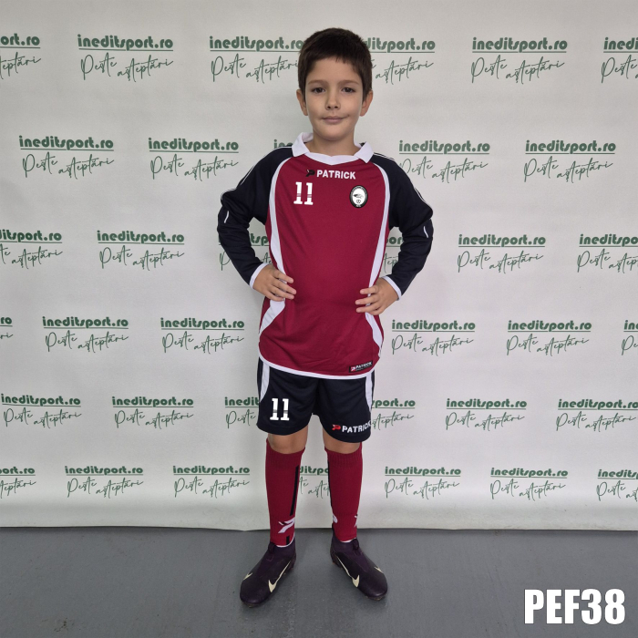 Kit echipament fotbal maneca lunga copii Patrick PEF38 [2]