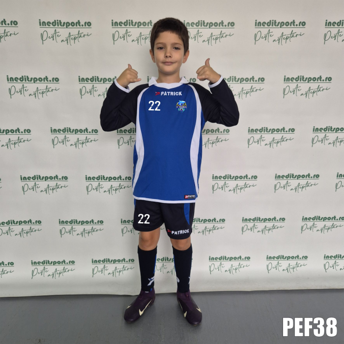 Kit echipament fotbal maneca lunga copii Patrick PEF38 [2]