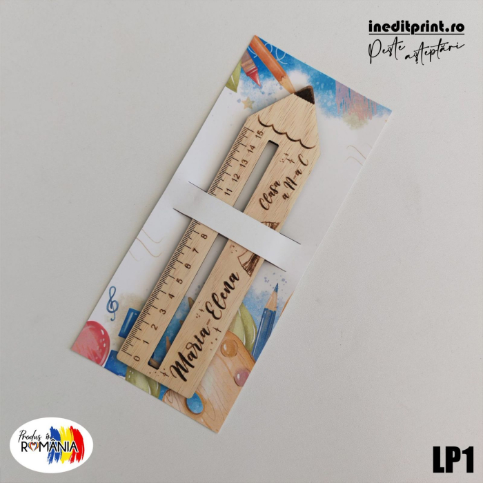 Liniar personalizat nume + cartonas decorativ LP1 [3]