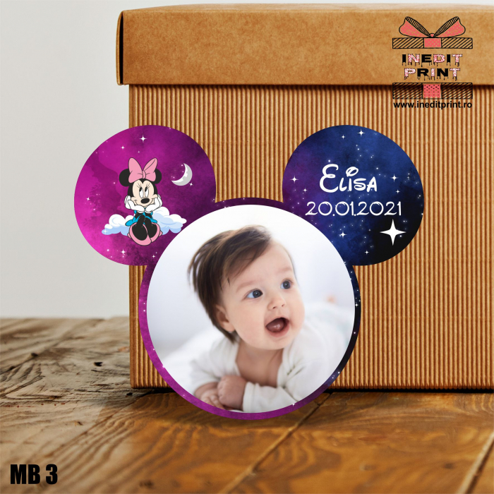 Mărturie Botez Minnie Mouse MB3 [2]