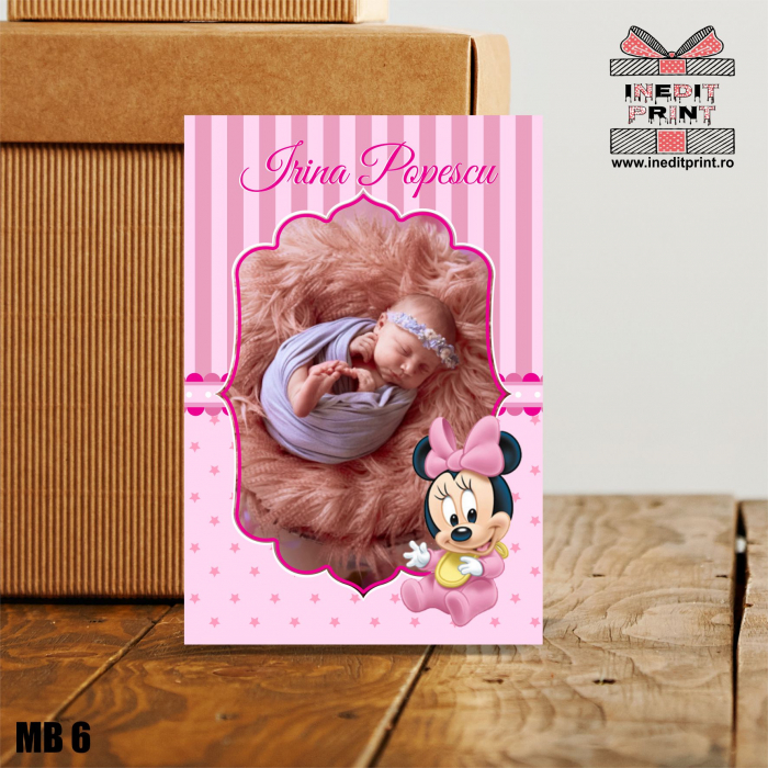 Mărturie Botez Minnie Mouse MB6 [2]