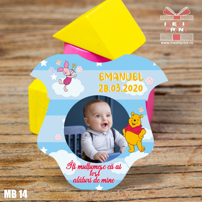 Mărturie Botez Winnie the Pooh MB14 [2]