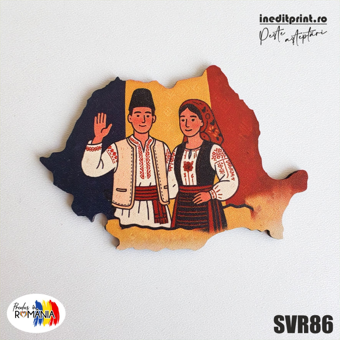 Magnet de frigider Romania SVR86 [1]
