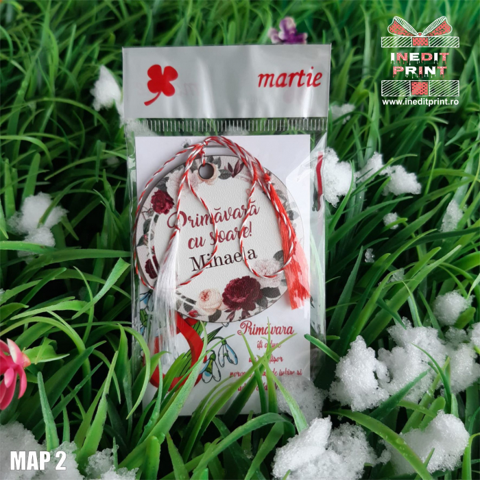 Martisor personalizat Flowers MAP2 [2]