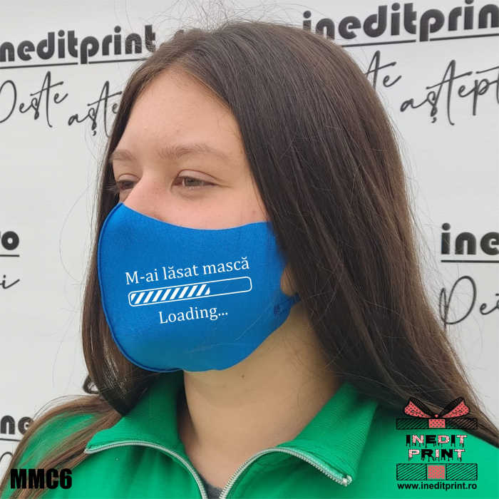 Mască personalizată M-ai lăsat mască MMC6 [4]