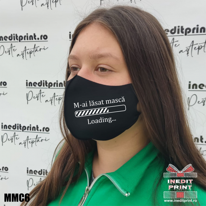 Mască personalizată M-ai lăsat mască MMC6 [3]