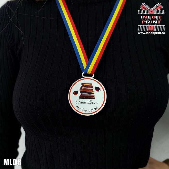 Medalie personalizată ”Absolvenți” MLD8 [2]