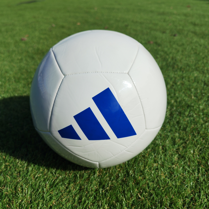 Minge fotbal ADIDAS Universadi marimea 5, alb cu albastru MFN10 [3]