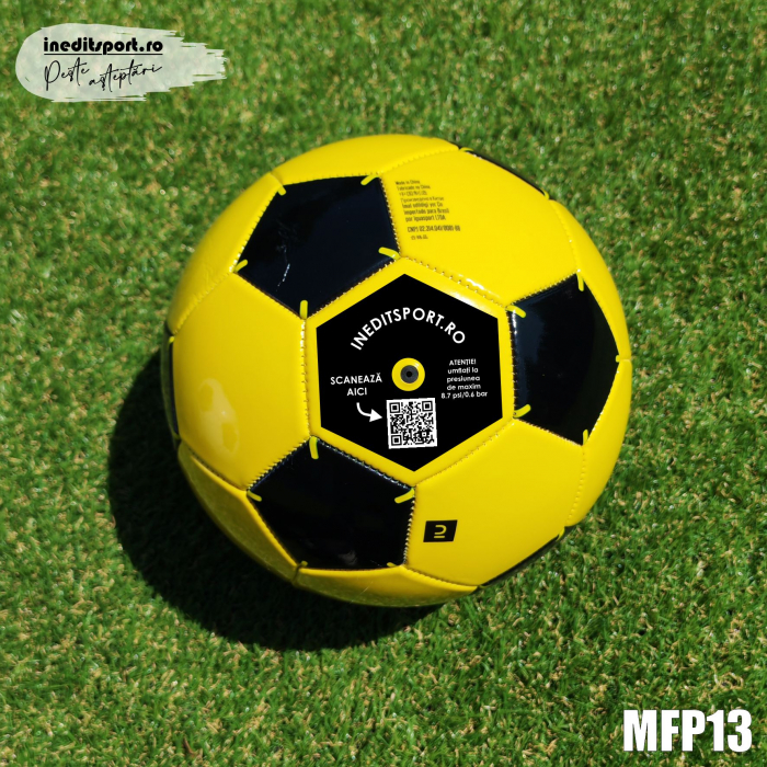 Minge fotbal personalizata cu poza si text MFP13 [3]