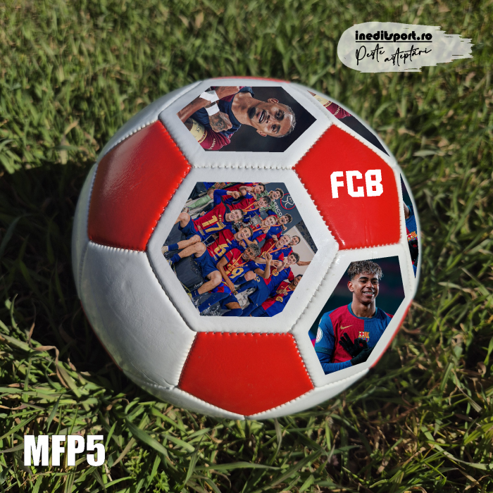 Minge fotbal personalizata cu poza si text MFP5 [3]