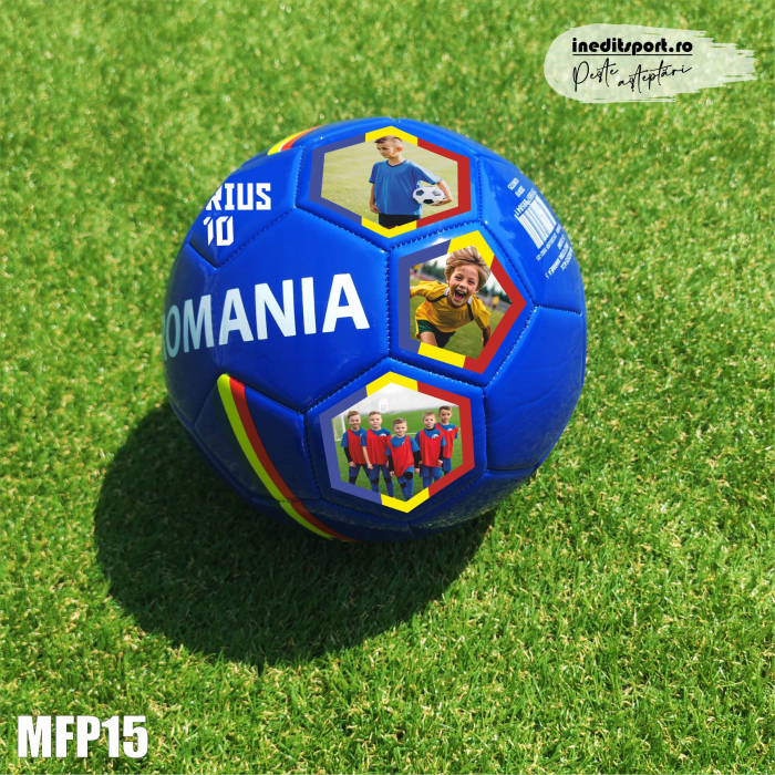 Minge fotbal personalizata Romania cu poze si text - MFP15 [6]