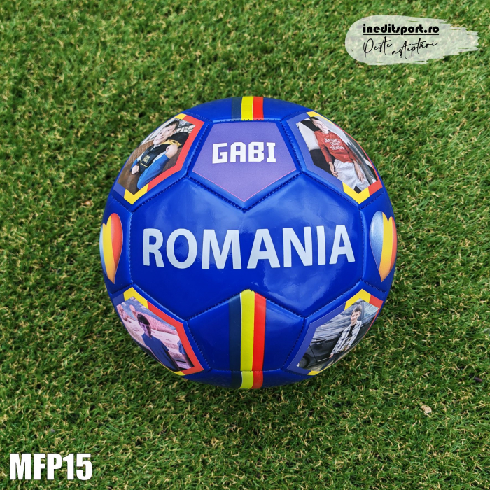 Minge fotbal personalizata Romania cu poze si text - MFP15 [2]