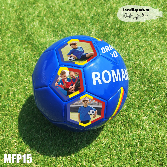 Minge fotbal personalizata Romania cu poze si text - MFP15 [7]
