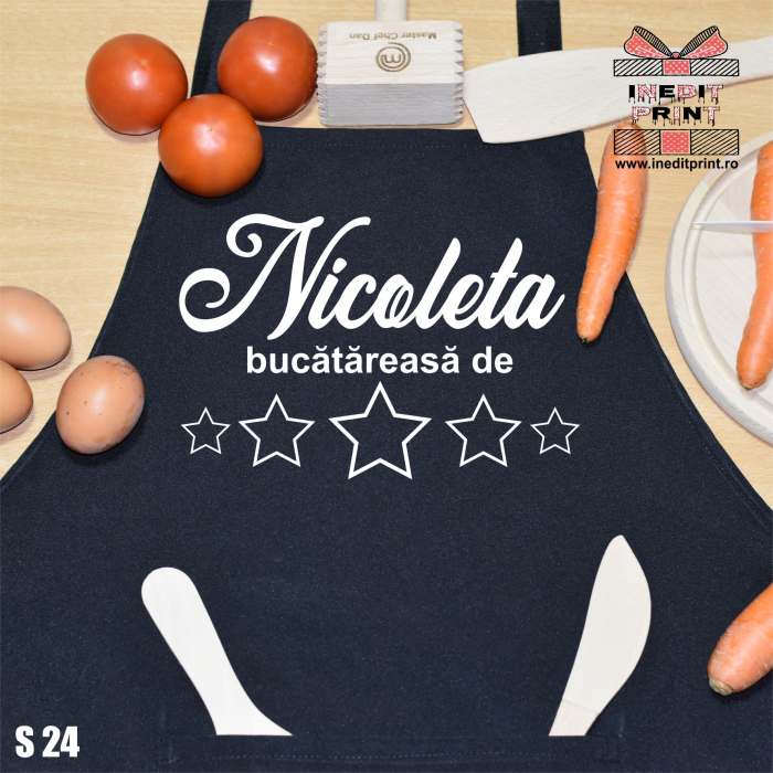 Șorț personalizat Bucătăreasă de 5 stele S24 [3]