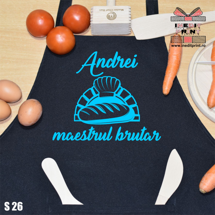 Șorț personalizat Maestrul brutar S26 [5]