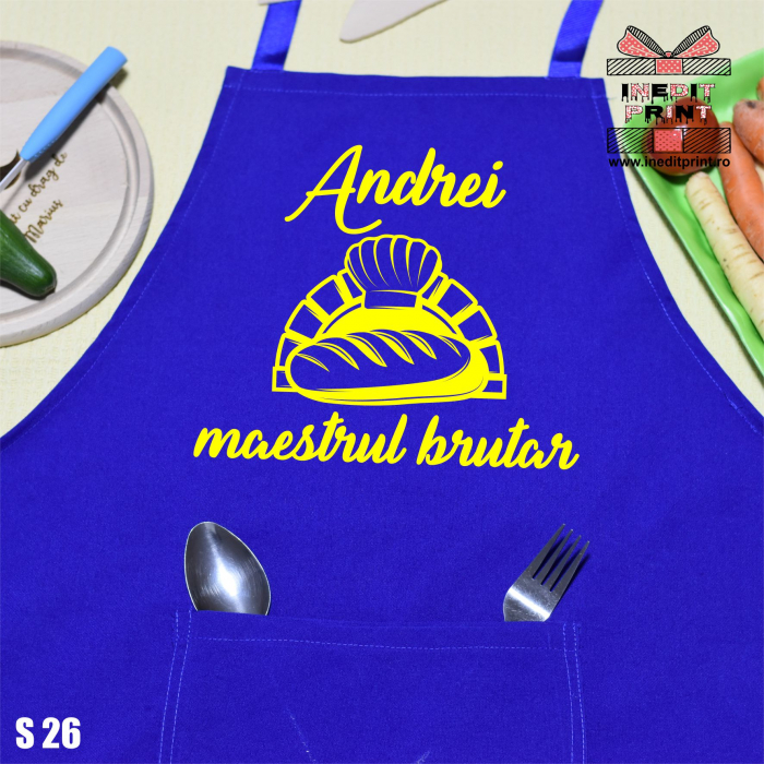 Șorț personalizat Maestrul brutar S26 [6]
