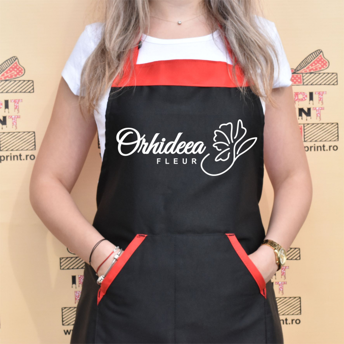 Șorț personalizat Orhideea Fleur S18 [2]