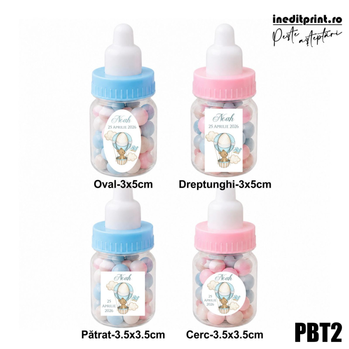 Pachet Botez - punga si eticheta personalizata PBT2 [3]
